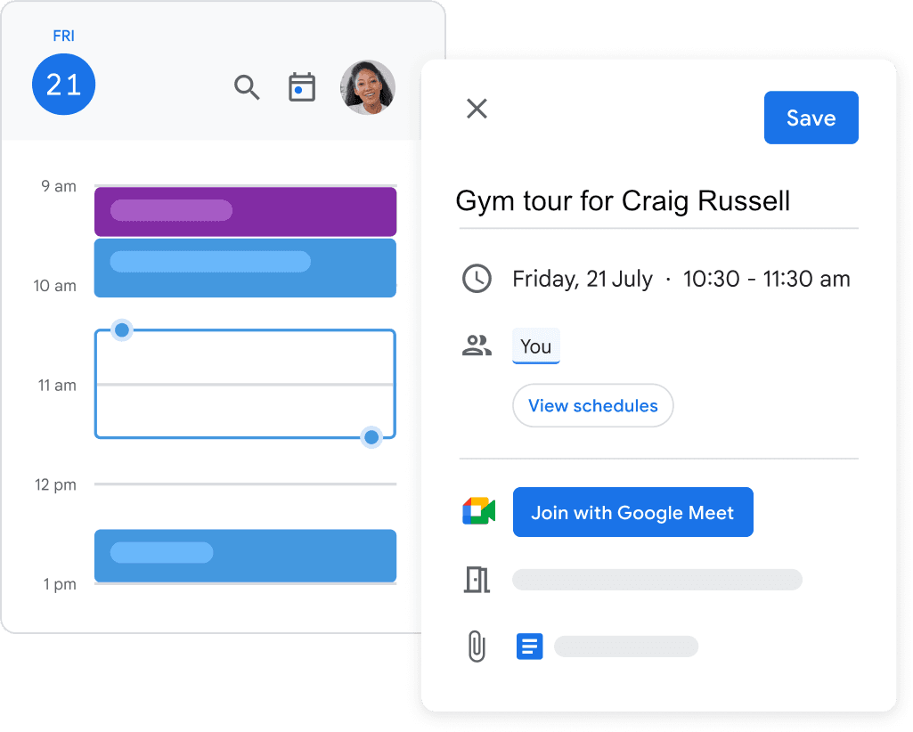 Calendar integration